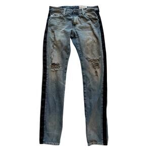 AG Adriano Goldschmied Blue Skinny Jeans